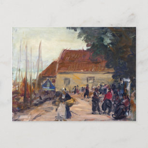Robert Henri Volendam Street Scene Postcard