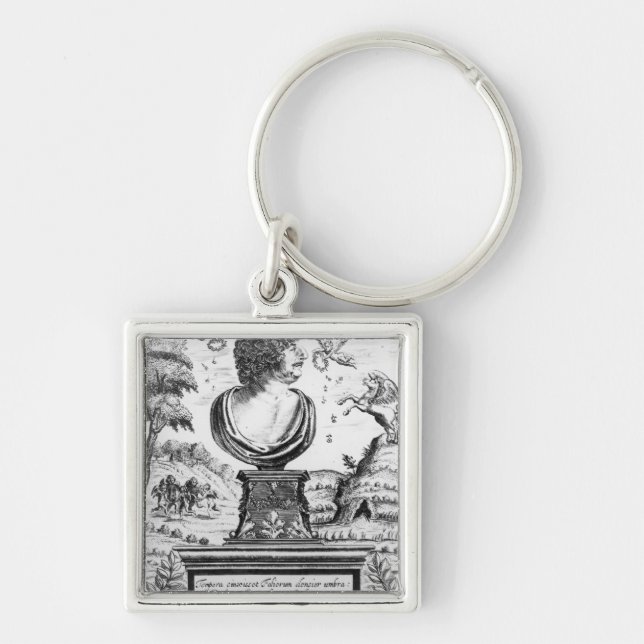 Robert Herrick , engraved by the artist Keychain (Front)
