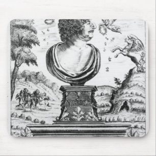 Robert Herrick , engraved by the artist Mouse Pad