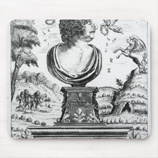 Robert Herrick , engraved by the artist Mouse Pad (Front)