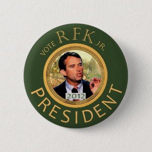 Robert Kennedy, jr. 2012 2 Inch Round Button