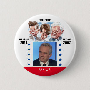 Robert Kennedy, Jr. for President 2024 2 Inch Round Button