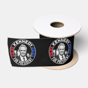 Robert Kennedy, Jr. for President 2024 Satin Ribbon