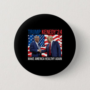 Robert Kennedy Jr Rfk Jr For Trump Unity President 2 Inch Round Button
