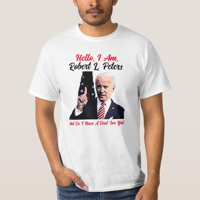 Robert L. Peters T-Shirt (Front)