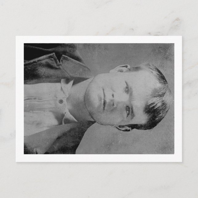 Robert LeRoy Parker "Butch Cassidy" Portrait Postcard (Front)