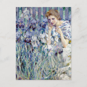 Robert Lewis Reid Fleur de Lis Postcard