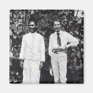 Robert Louis Stevenson and his friend Magnet