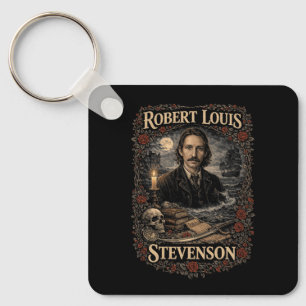 Robert Louis Stevenson Keychain
