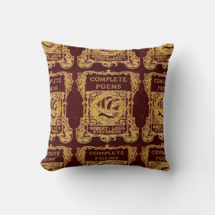 Robert Louis Stevenson Poetry Throw Pillow