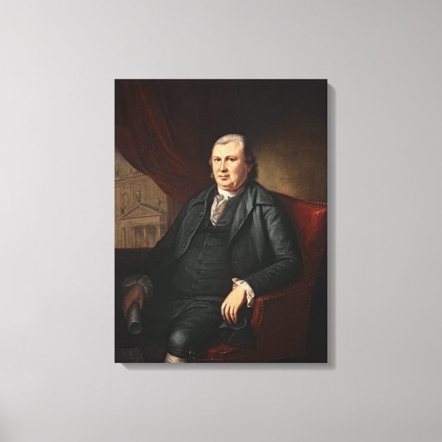Robert Morris Canvas Print (Front)
