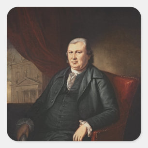 Robert Morris Square Sticker