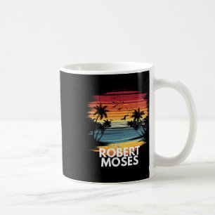Robert Moses Surfboard Surfing Vintage  Coffee Mug