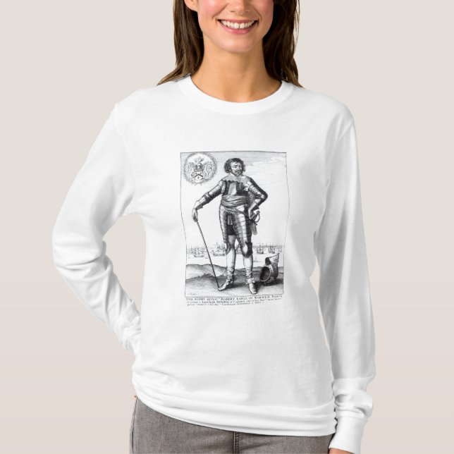 Robert Rich, 2nd Earl of Warwick T-Shirt (Front)