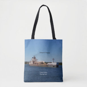 Robert S Pierson all over tote bag