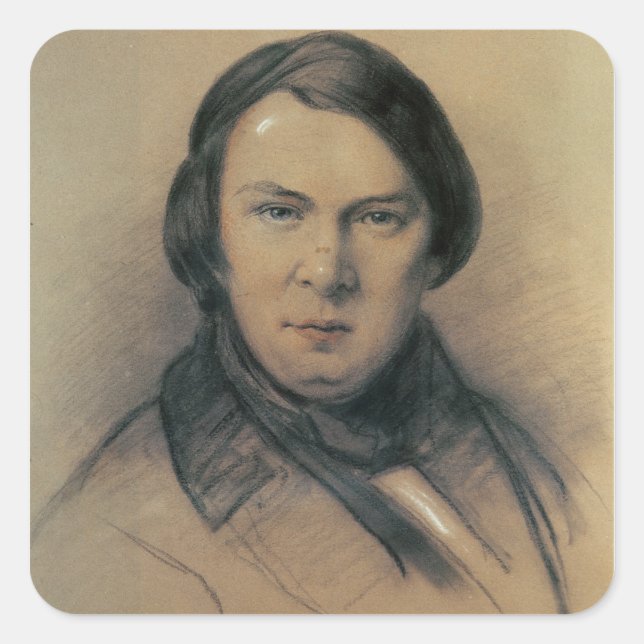 Robert Schumann  1853 Square Sticker (Front)