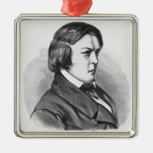 Robert Schumann Metal Ornament