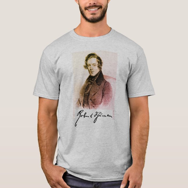Robert Schumann/ signature T-Shirt (Front)