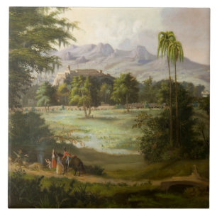 Robert Scott Duncanson - Chapultpec Castle Tile