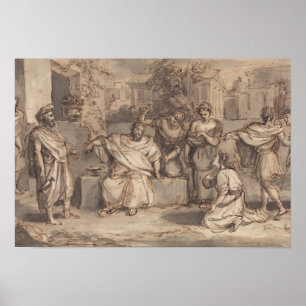 Robert Smirke - Sketch for Timon of Athens Poster