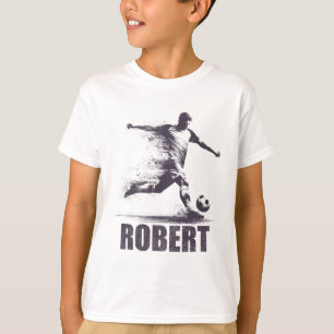 Robert Soccer Boys Personalized First Name Robert T-Shirt