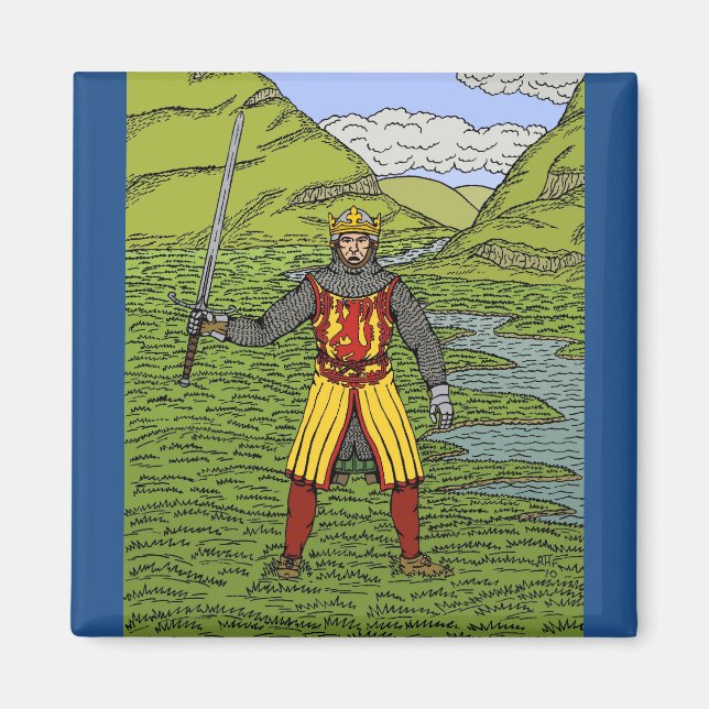 Robert the Bruce Magnet (Front)
