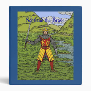 Robert the Bruce Scotland the Brave Binder