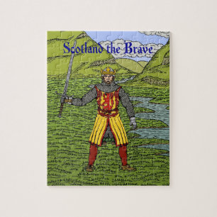 Robert the Bruce Scotland the Brave Jigsaw Puzzle