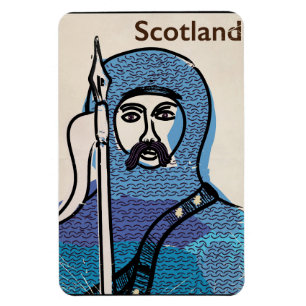 Robert the Bruce Scotland travel poster Magnet