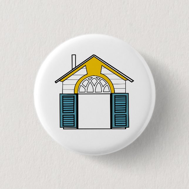 Robert Venturi Eclectic Houses Button (4 of 5) (Front)