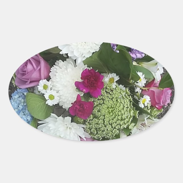 Roberta Oval Sticker (Front)