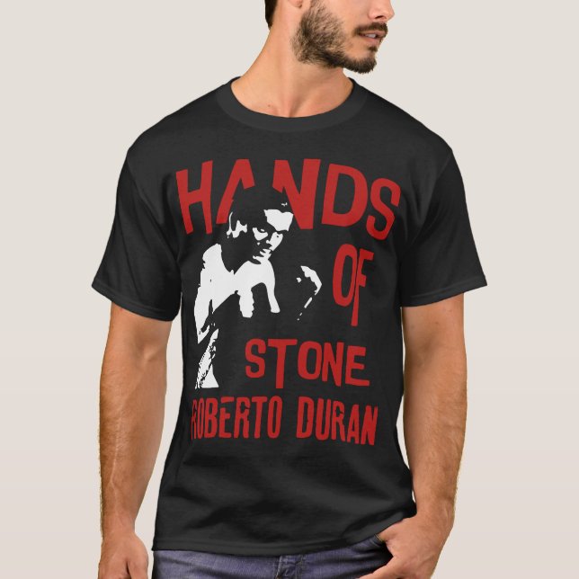 Roberto Duran Boxing Trinidad Puerto Rico T-Shirts (Front)