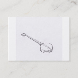 Robert's Banjo business card
