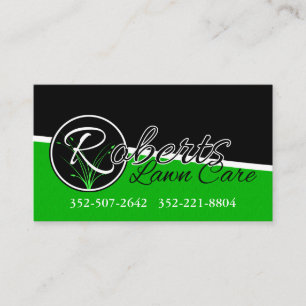 Roberts Lawn Care Business Card