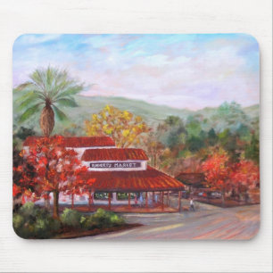 Roberts Market in Woodside - Customized Mouse Pad