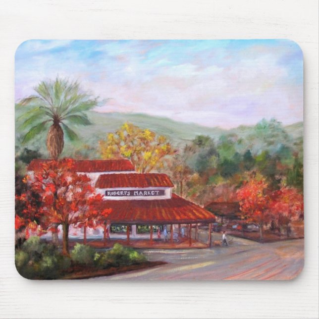 Roberts Market in Woodside - Customized Mouse Pad (Front)