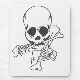 Robert's Skull 5 Mouse Pad