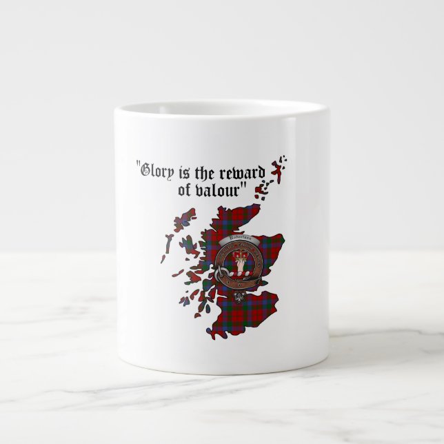 Robertson Clan Badge Jumbo Mug (Front)