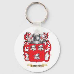 Robertson Coat of Arms (Family Crest) Keychain