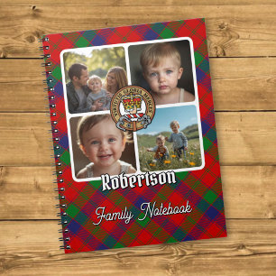 Robertson Family Photo Collage Notebook