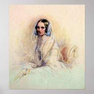 Robertson - Portrait Of Empress Alexandra Poster
