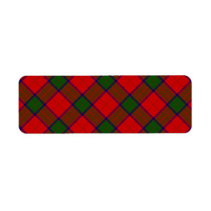 Robertson tartan red green plaid
