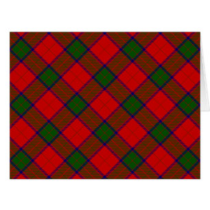 Robertson tartan red green plaid
