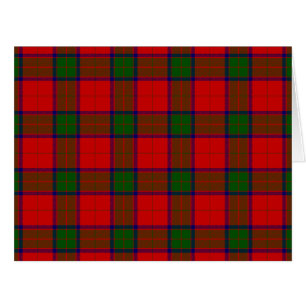 Robertson tartan red green plaid