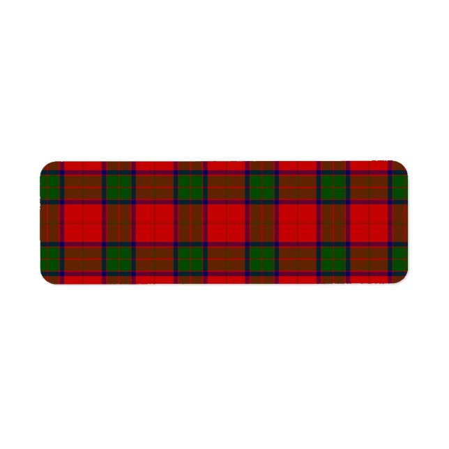Robertson tartan red green plaid (Front)