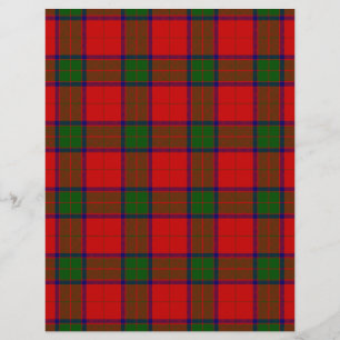 Robertson tartan red green plaid