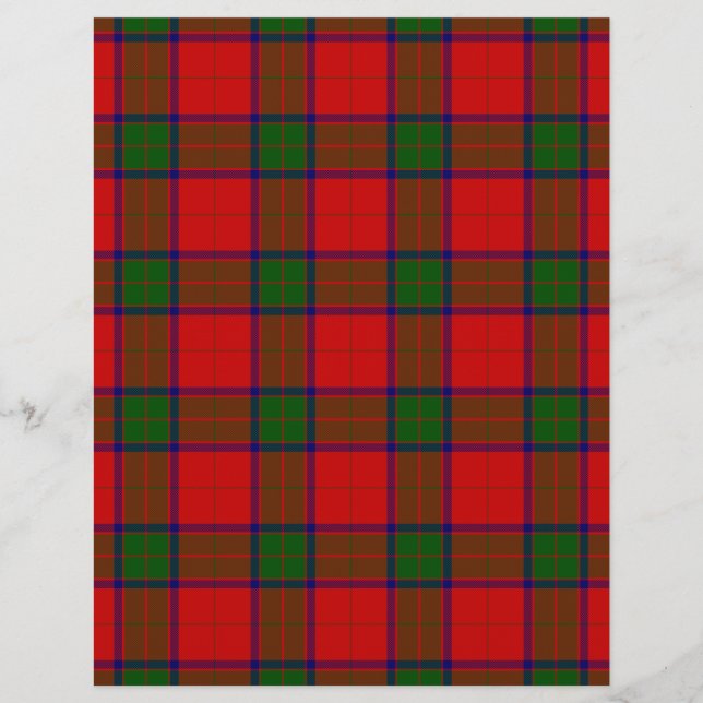 Robertson tartan red green plaid (Front)