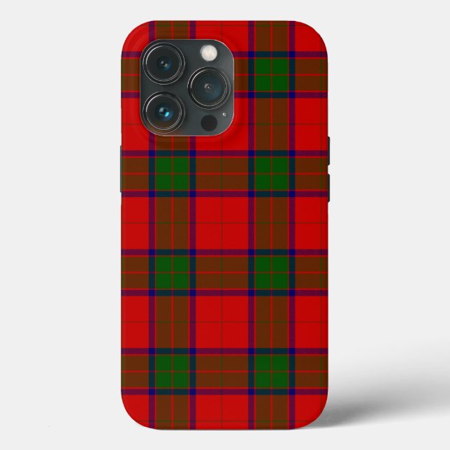 Robertson tartan red green plaid Case-Mate iPhone case (Back)