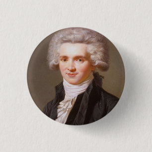 Robespierre 1 Inch Round Button