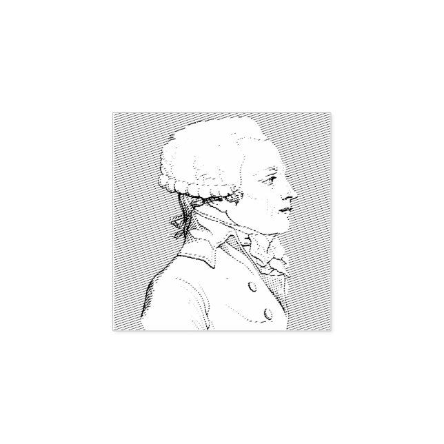 Robespierre profile stamp version (Imprint)